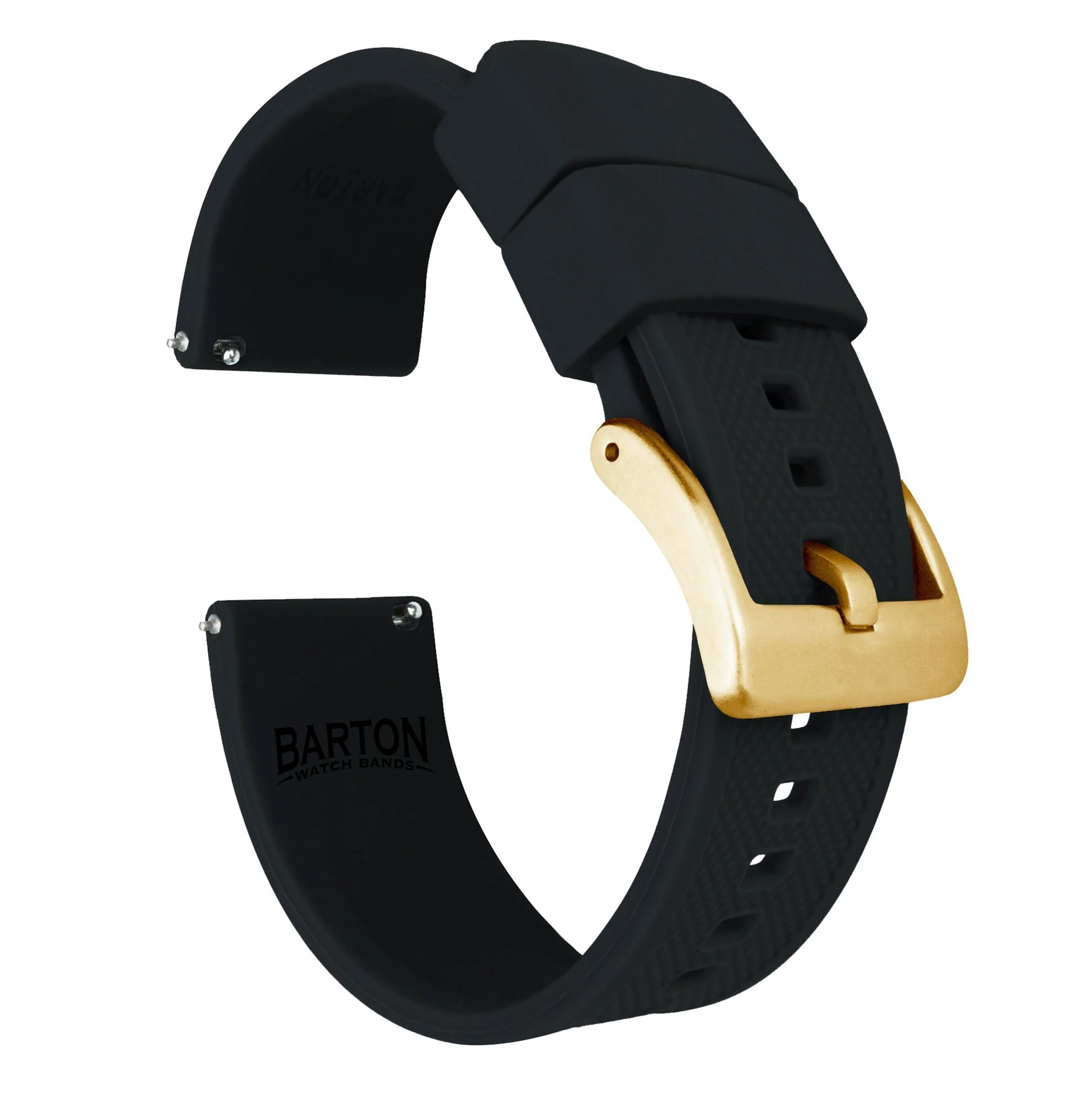 Black Elite Silicone Watch Band - Image 19