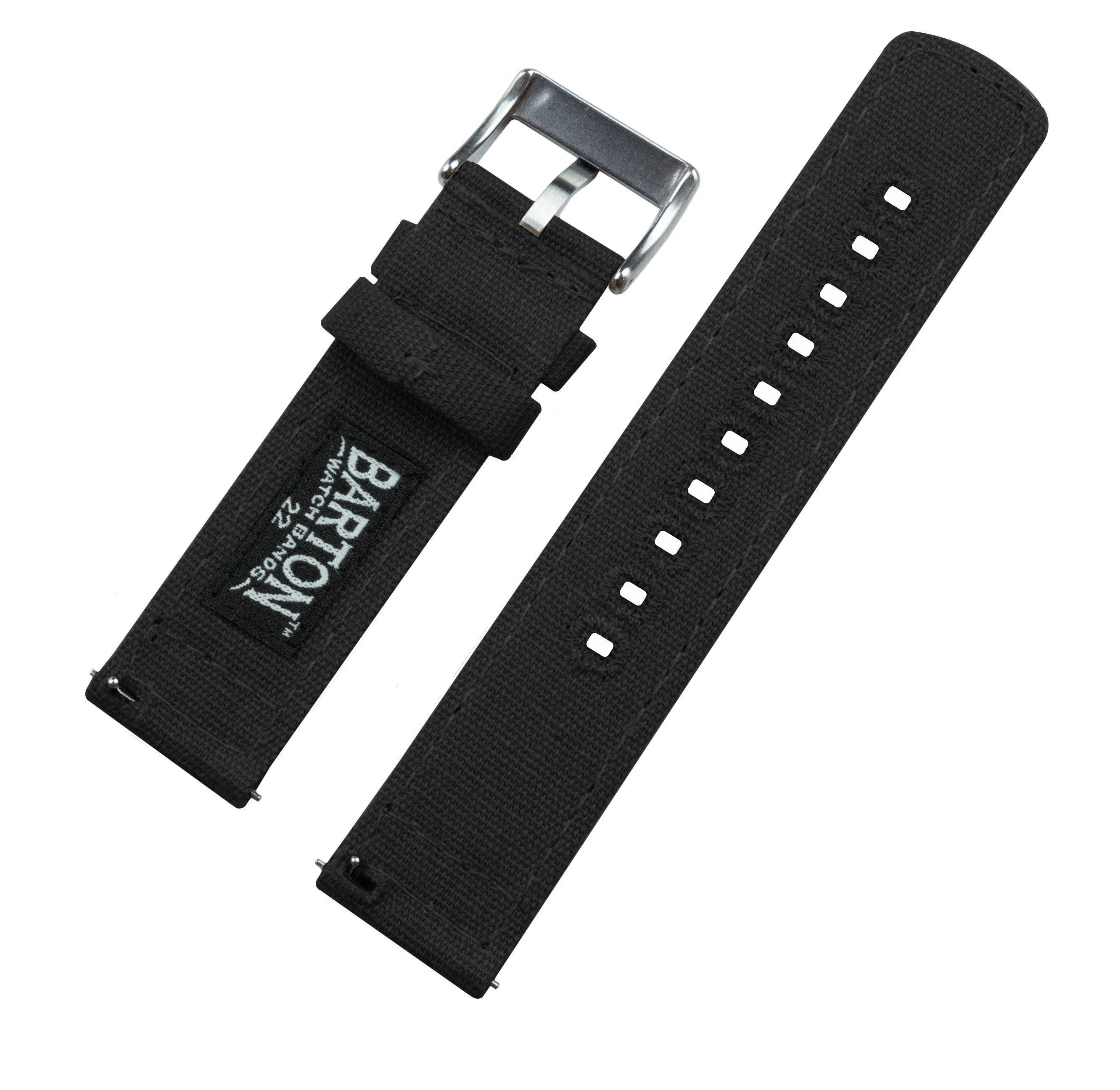 Withings Activite And Steel Hr Black Canvas Watch Band - Image 3